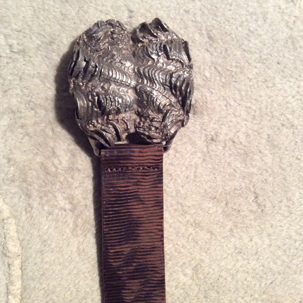Leather Shell belt - Picture 4 of 4
